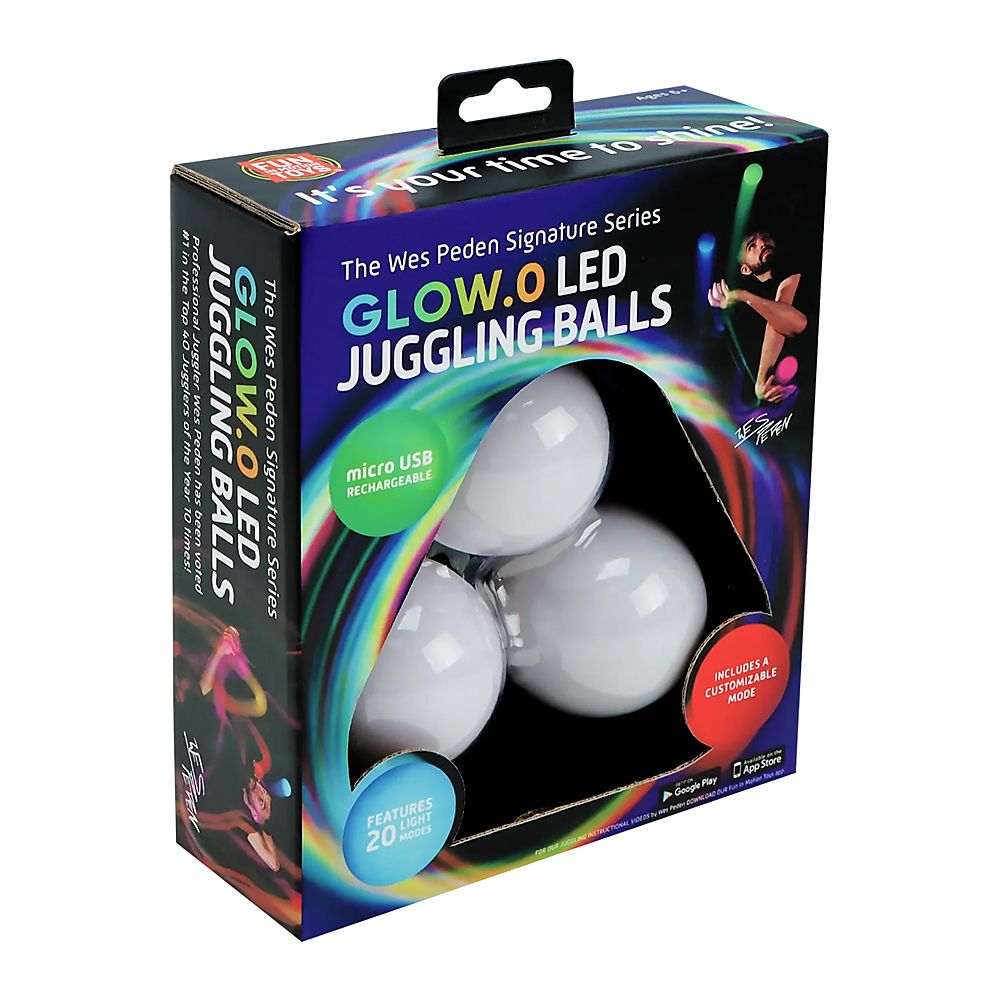 Wes Peden Glow.0 Juggling Balls